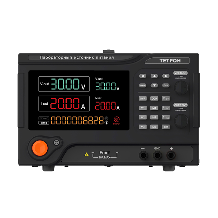 ТЕТРОН-20003ЕП Программируемый источник питания 200 вольт 3 ампера. Артикул 109925