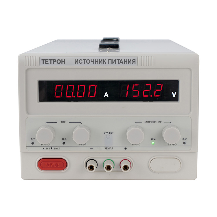 ТЕТРОН-22001Е Лабораторный источник питания 220 вольт 1 ампер. Артикул 107861